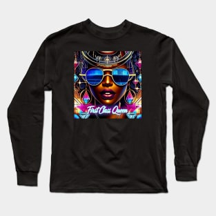 futuristic FirstClassQueen Long Sleeve T-Shirt